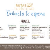 Más de 450 personas han disfrutado de las diferentes actividades organizadas por la Concejalía de Turismo, durante los meses de marzo y abril 