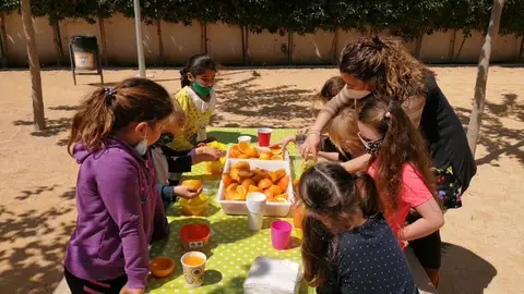 Con el objetivo de fomentar el consumo de la fruta y la verdura y que sufrieron un parón por culpa de la pandemia naranjas