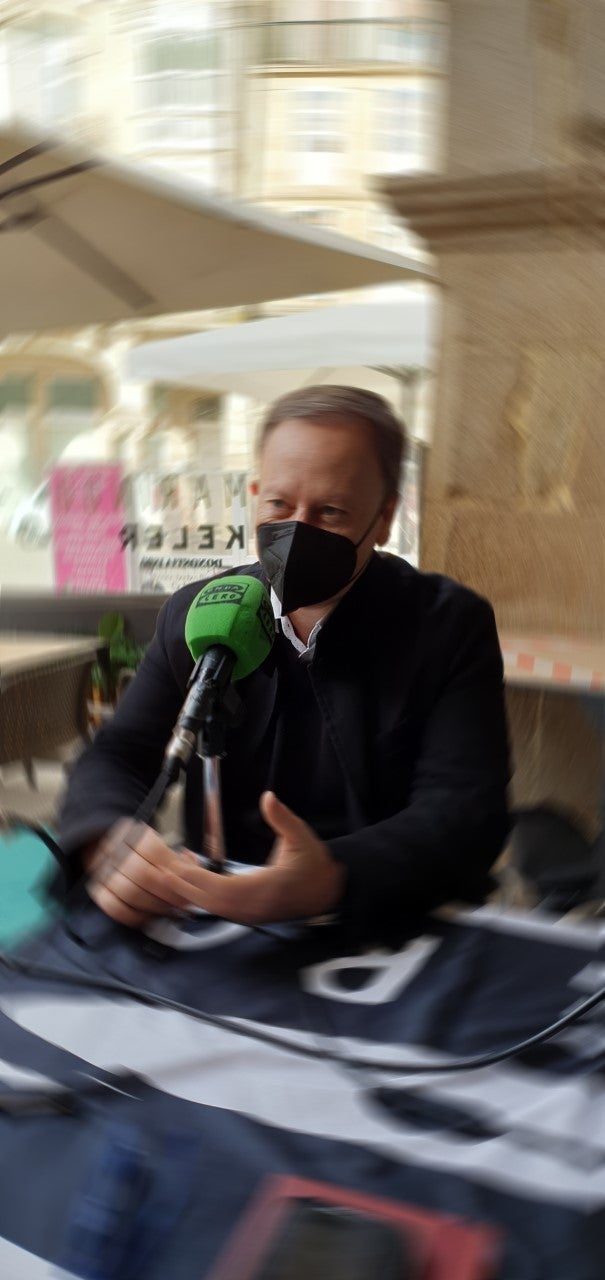 O socialista Rafael Villarino en Más de Uno O socialista Rafael Villarino en Más de Uno