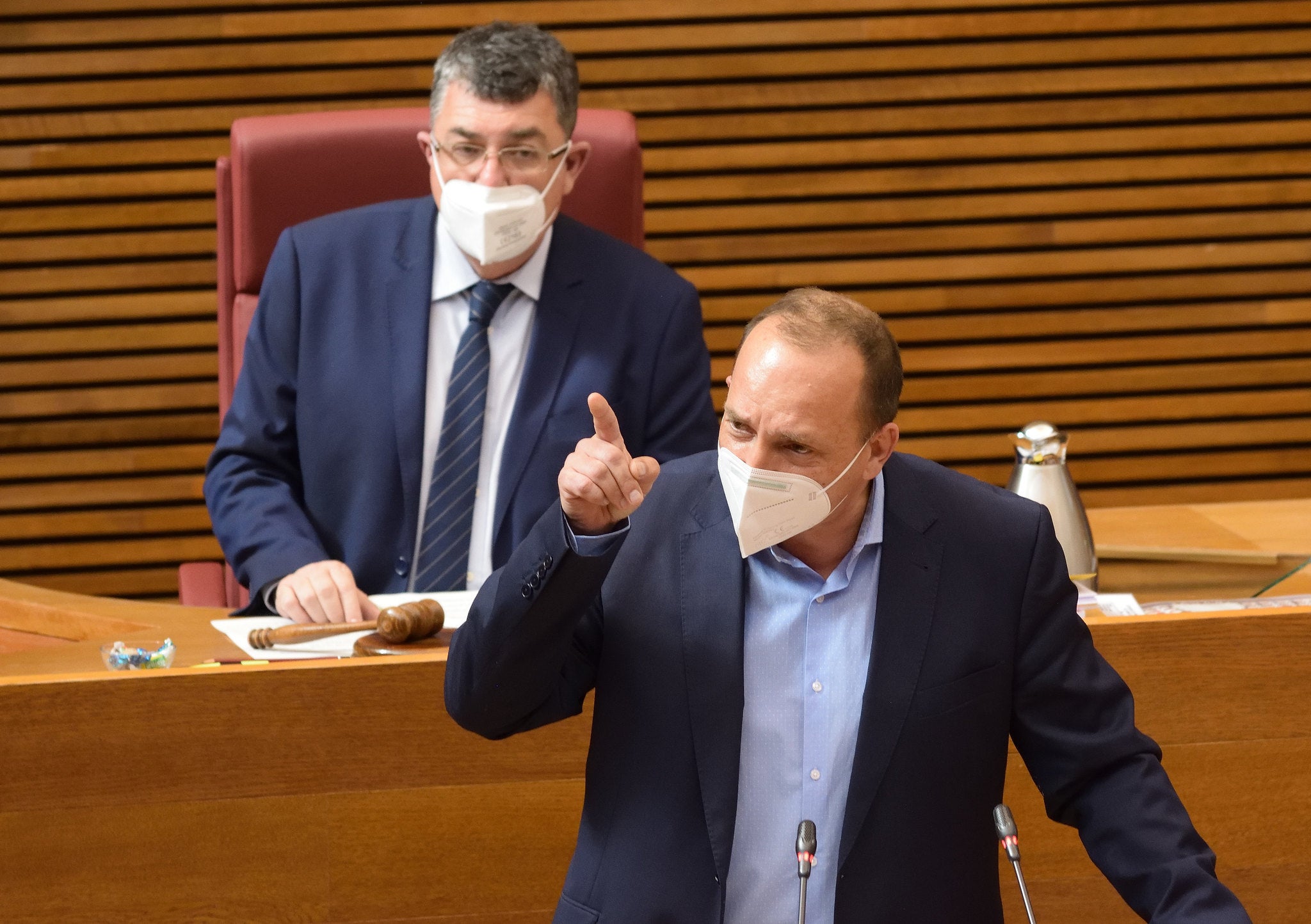 El vicepresidente de la Generalitat llama a Vox "lacayos de Goebbels" El vicepresidente de la Generalitat llama a Vox "lacayos de Goebbels"