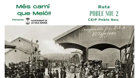 Inauguració estació del tren en La Vila Joiosa. Inauguració estació del tren en La Vila Joiosa.