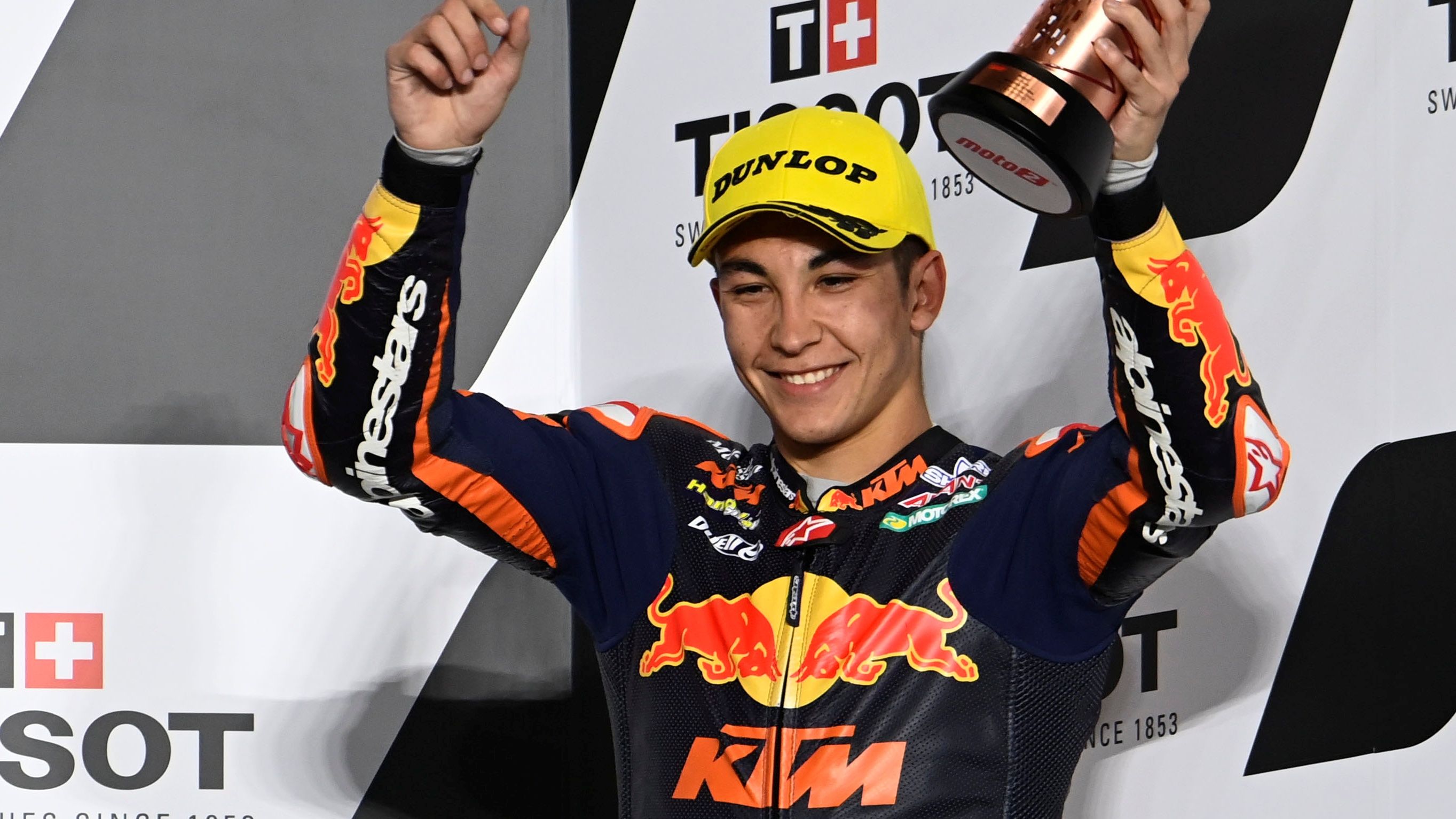 Raúl Fernández: "Me gustaría saltar con la corona de Moto 2 a Moto GP"
