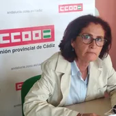 Lola Rodríguez, secretaria general de CCOO Lola Rodríguez, secretaria general de CCOO