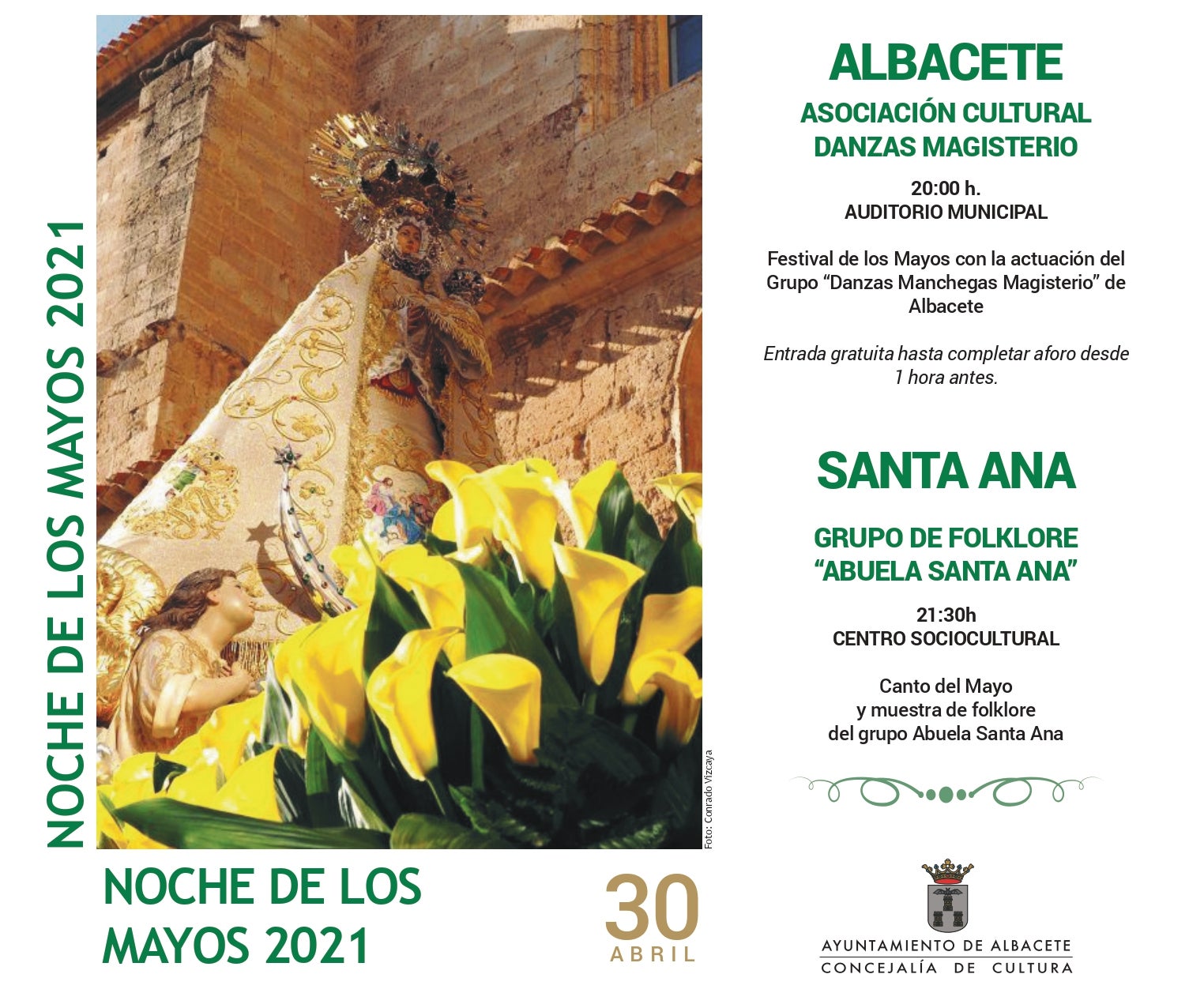 Magisterio visita el Auditorio Municipal para el canto del Mayo Magisterio visita el Auditorio Municipal para el canto del Mayo