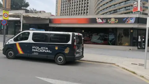 furgon policia nacional benidorm furgon policia nacional benidorm