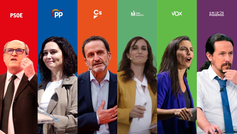 Los candidatos a las elecciones del 4M en la Comunidad de Madrid afrontan el último día de campaña Los candidatos a las elecciones del 4M en la Comunidad de Madrid afrontan el último día de campaña