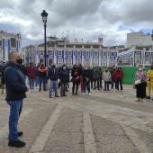 Hosteleros concentrados en Valdepeñas