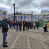 Hosteleros concentrados en Valdepeñas Hosteleros concentrados en Valdepeñas