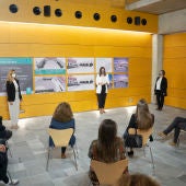 Instantes de la presentación con la alcaldesa Patricia Cavada