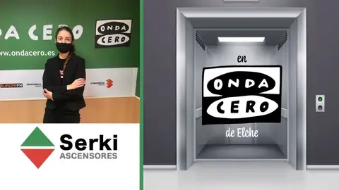 Isabel Sánchez-Arán sube esta semana con Ascensores Serki en Onda Cero Elche. SUBE CON ASCENSORES SERKI