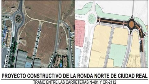 Proyecto de construcción de la Ronda Norte cuyas obras ya han finalizado Proyecto de construcción de la Ronda Norte cuyas obras ya han finalizado