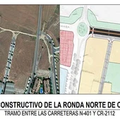 Proyecto de construcción de la Ronda Norte cuyas obras ya han finalizado Proyecto de construcción de la Ronda Norte cuyas obras ya han finalizado