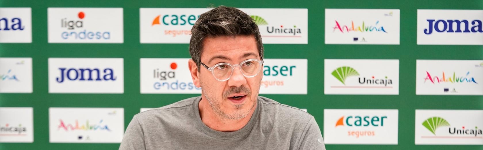 "Ser solidos es nuestro principal objetivo", Fotis Katsikaris ante el estreno de Unicaja "Ser solidos es nuestro principal objetivo", Fotis Katsikaris ante el estreno de Unicaja