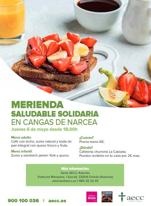 Merienda solidaria contra el cáncer en Cangas del Narcea Merienda solidaria contra el cáncer en Cangas del Narcea