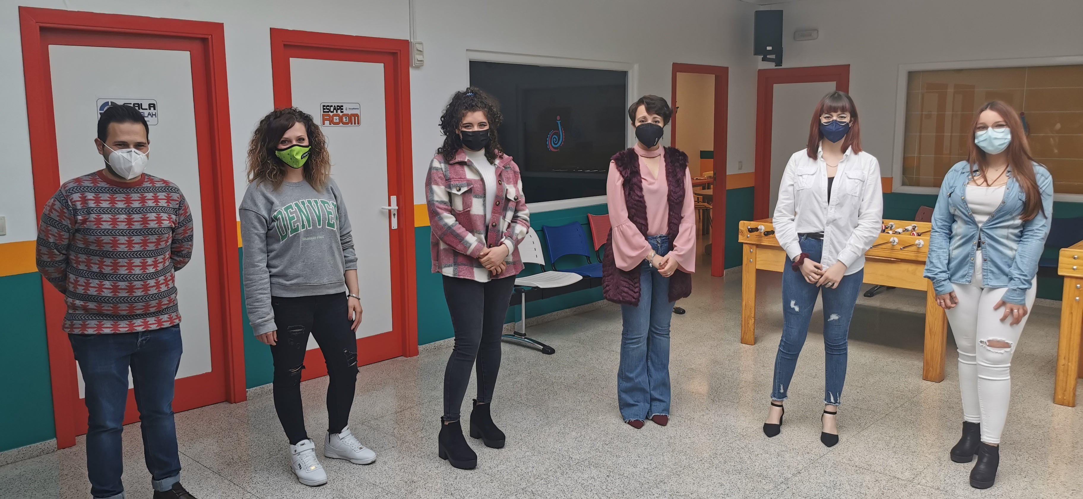 Cuatro usuarias del programa ‘Empu-G’ que se desarrolla en el Centro Joven de Socuéllamos Cuatro usuarias del programa ‘Empu-G’ que se desarrolla en el Centro Joven de Socuéllamos