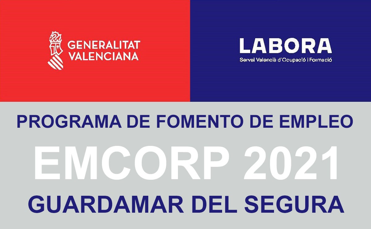 LABORA ha publicado en su página web el listado de importes propuestos para entidades locales del programa de Fomento de Empleo EMCORP 2021 LABORA ha publicado en su página web el listado de importes propuestos para entidades locales del programa de Fomento de Empleo EMCORP 2021