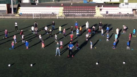 La escuela de f&uacute;tbol sigue sumando componentes