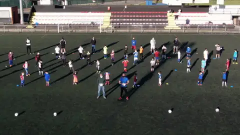 La escuela de fútbol sigue sumando componentes La escuela de fútbol sigue sumando componentes