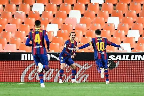 El Barça sigue en la lucha por la liga El Barça sigue en la lucha por la liga
