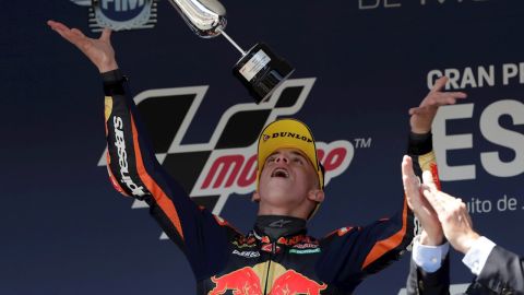 Pedro Acosta, en Jerez