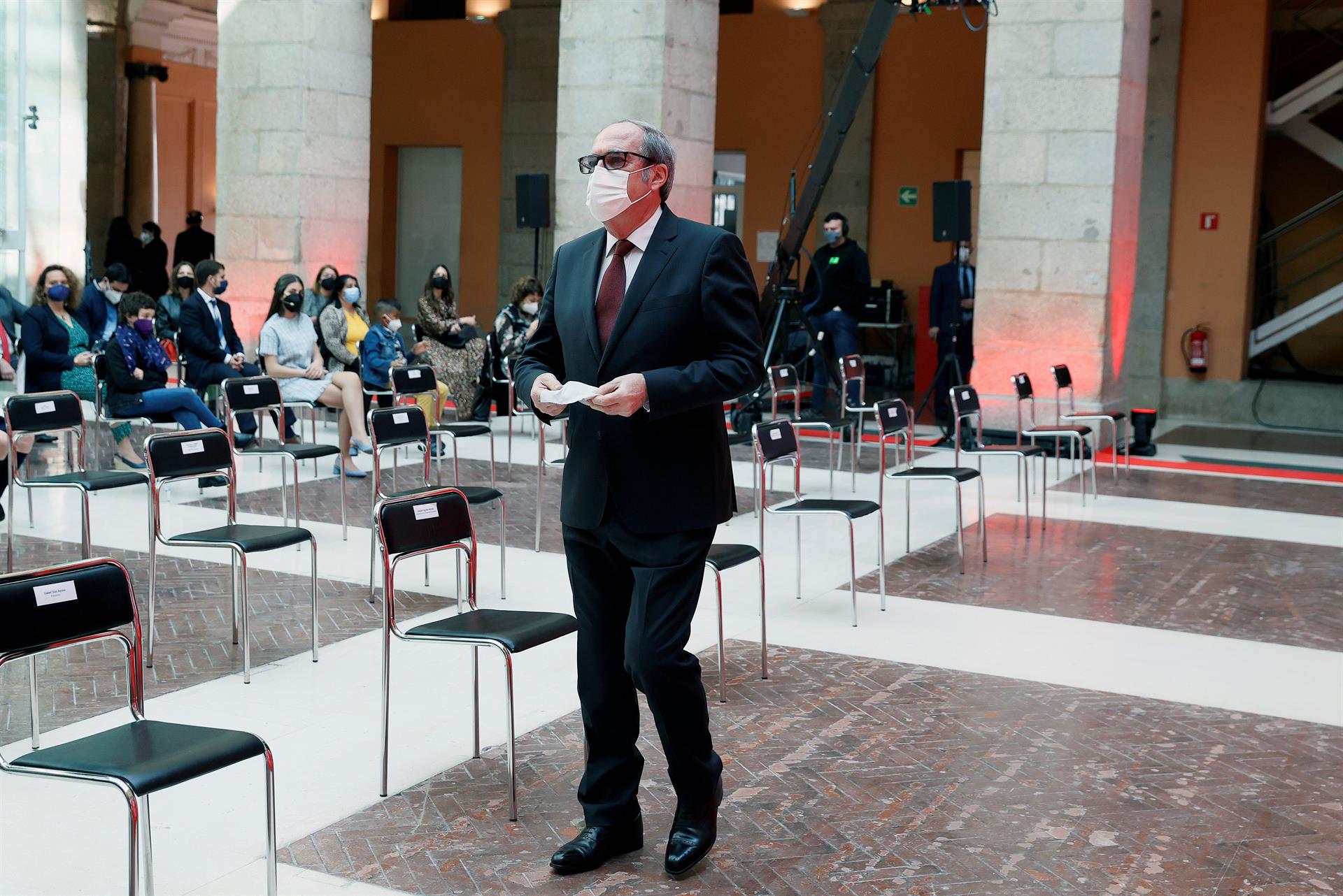 Gabilondo pide ir a votar para "convertir los aplausos en votos" Gabilondo pide ir a votar para "convertir los aplausos en votos"