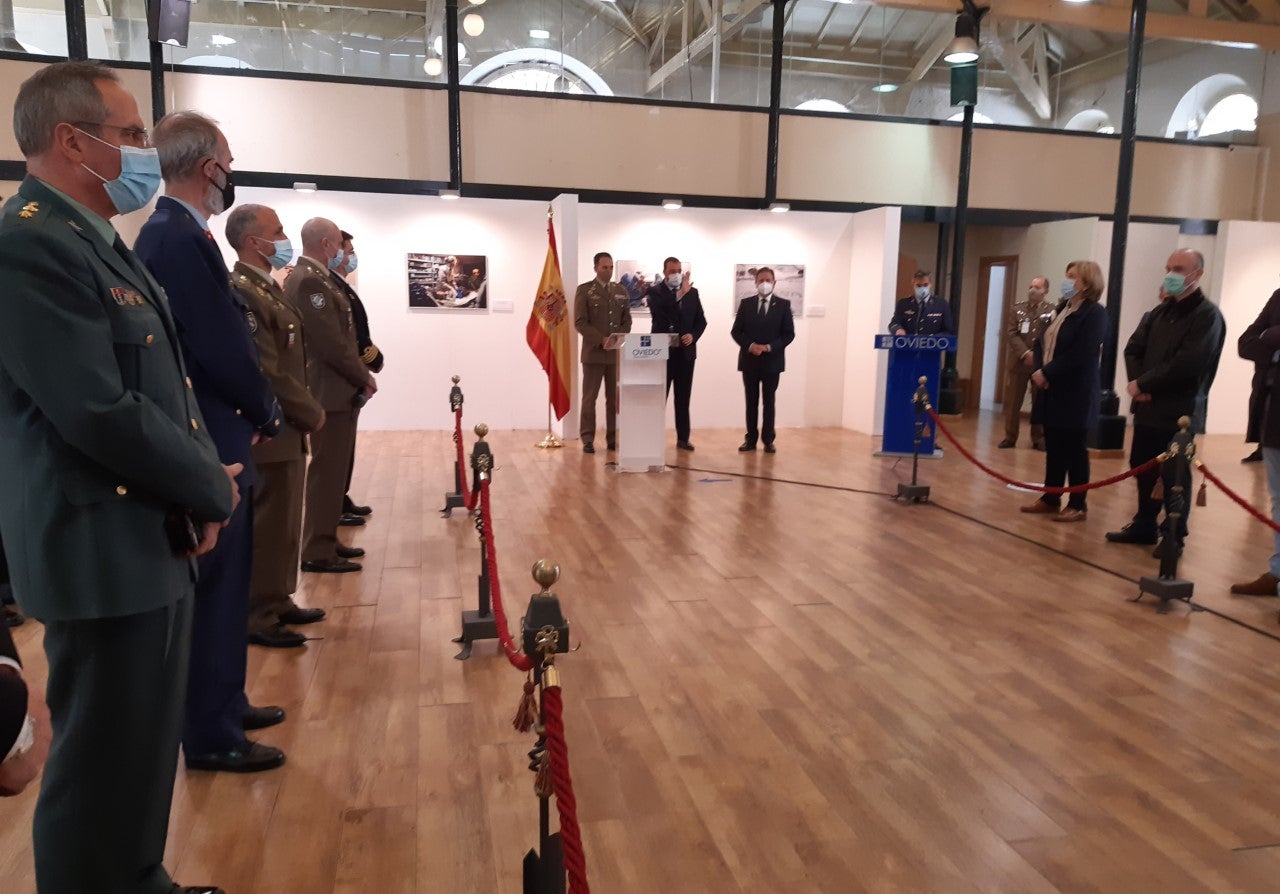 El presidente del Principado agradece el trabajo de los militares durante la pandemia El presidente del Principado agradece el trabajo de los militares durante la pandemia