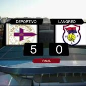 Deportivo 5-Langreo 0