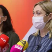 Masías y Picazo en una rueda de prensa en Ciudad Real Masías y Picazo en una rueda de prensa en Ciudad Real
