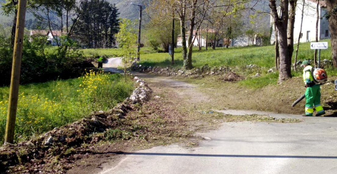 El Plan de Limpieza de Pueblos de Llanes interviene estos días en Niembro, Villanueva de Pría y Poo El Plan de Limpieza de Pueblos de Llanes interviene estos días en Niembro, Villanueva de Pría y Poo