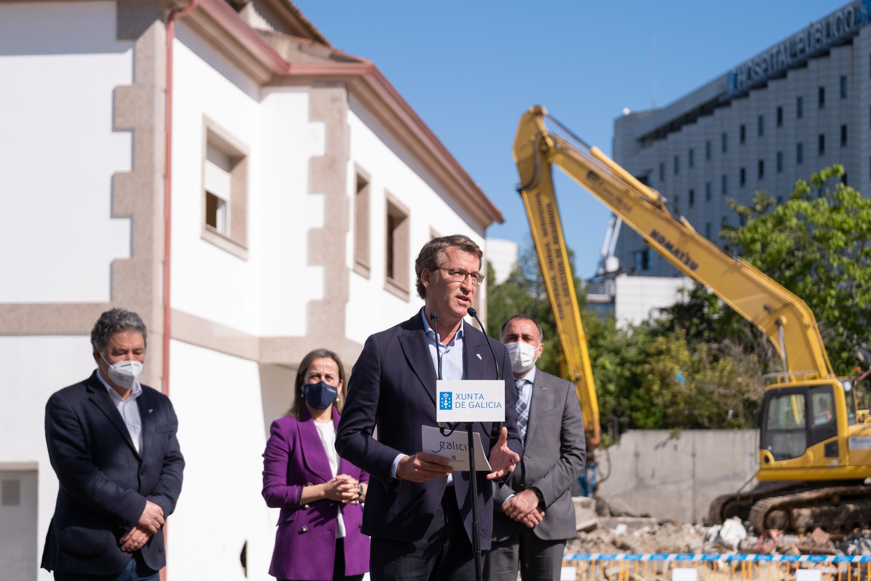 La Xunta acorta el plazo de las obras de la ampliación del hospital para finales de 2023 La Xunta acorta el plazo de las obras de la ampliación del hospital para finales de 2023