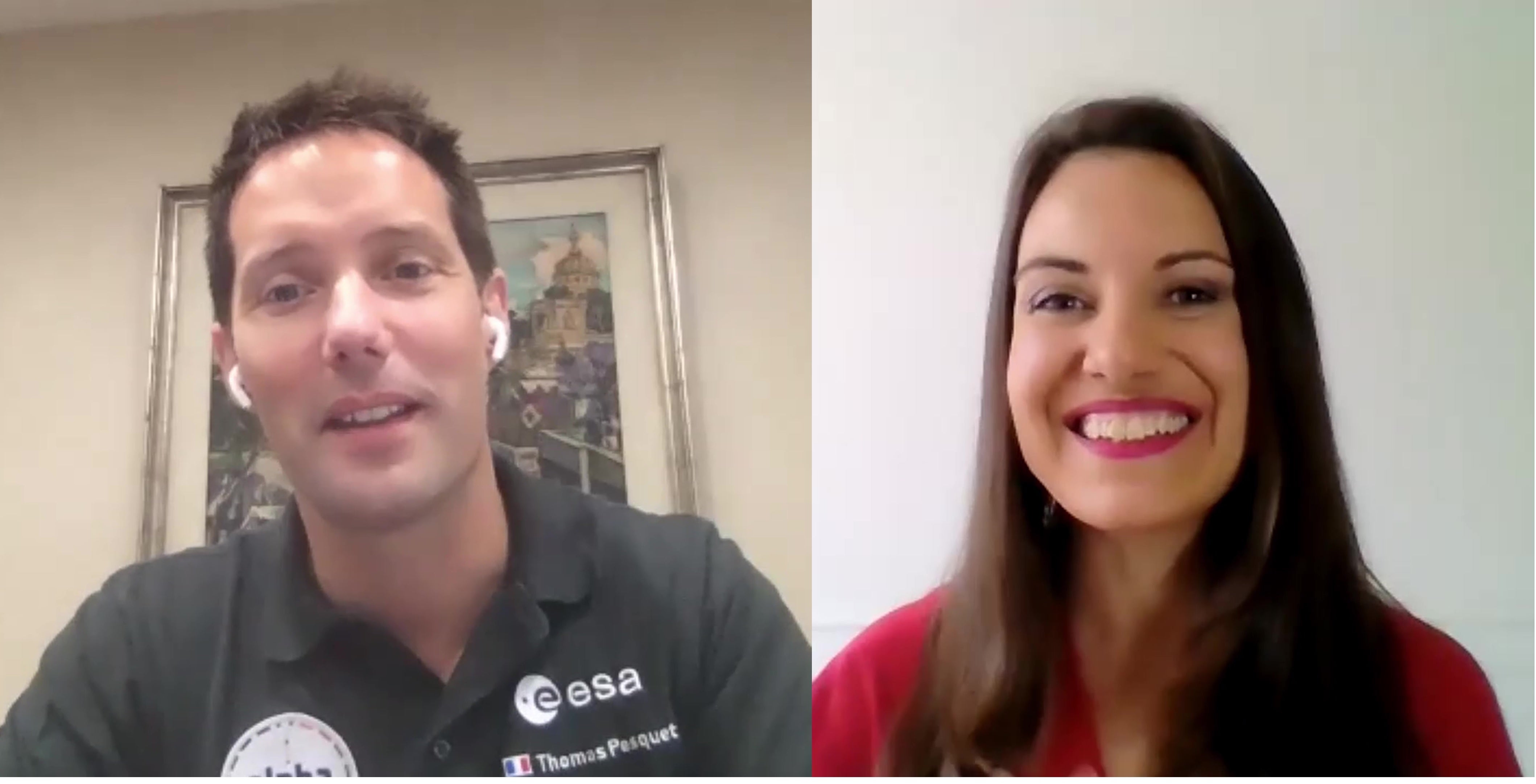 Entrevista al astronauta Thomas Pesquet Entrevista al astronauta Thomas Pesquet