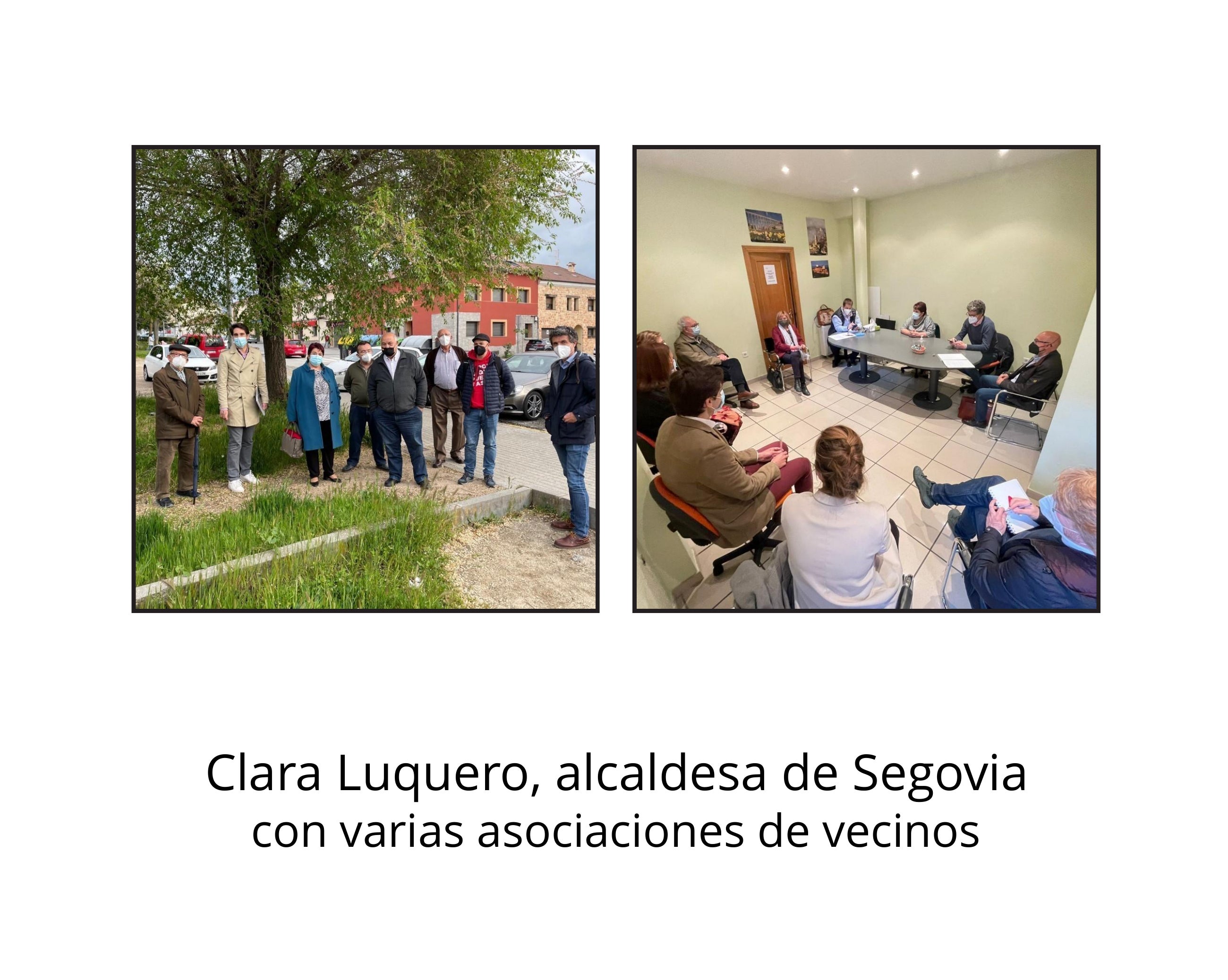 Clara Luquero, alcaldesa de Segovia Clara Luquero, alcaldesa de Segovia