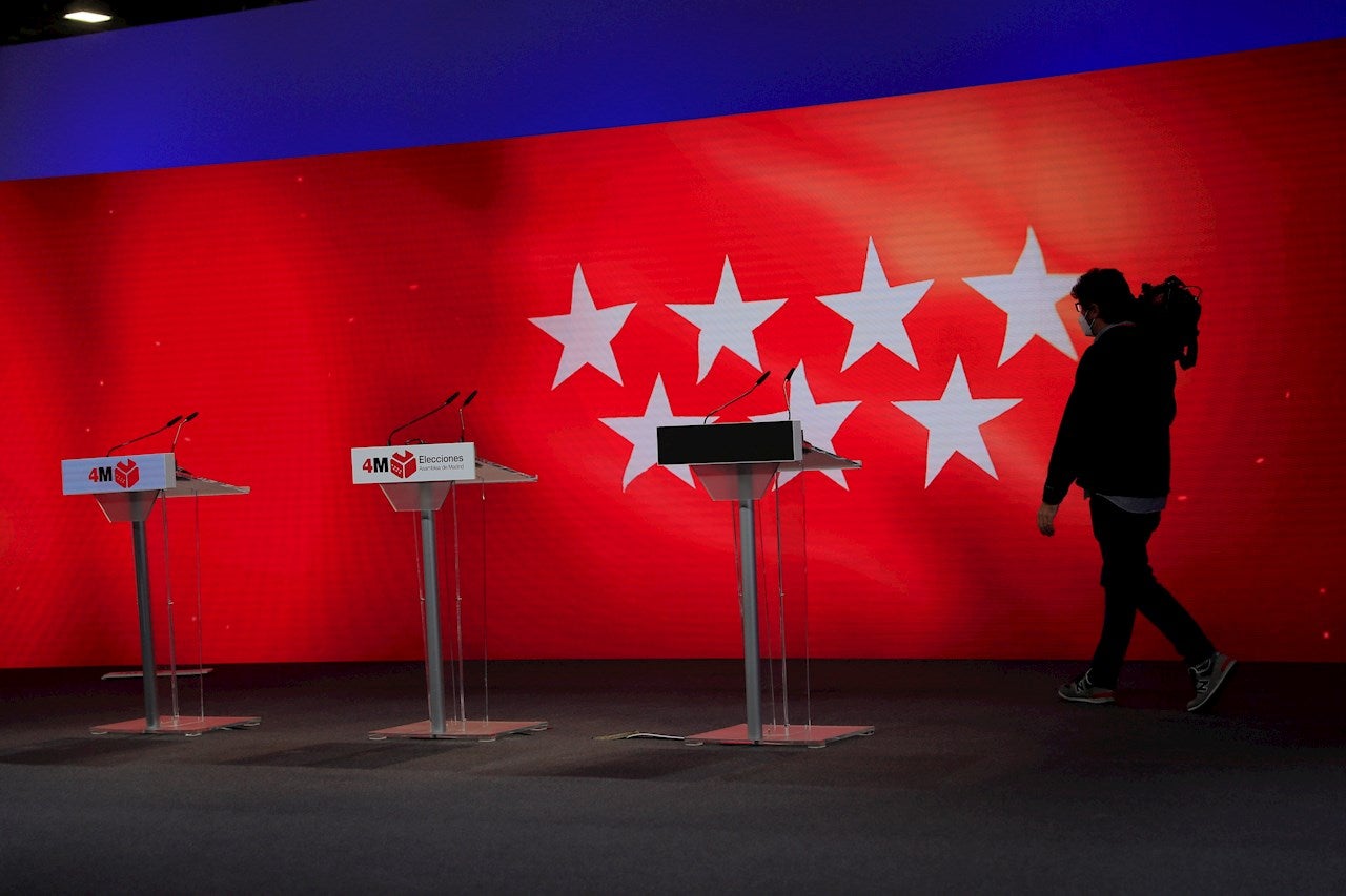 Elecciones Madrid: Quién ganará, últimas encuestas y noticias de Ayuso, Gabilondo y Pablo Iglesias hoy, en directo Elecciones Madrid: Quién ganará, últimas encuestas y noticias de Ayuso, Gabilondo y Pablo Iglesias hoy, en directo