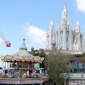 Els parcs d’atraccions, com el del Tibidabo, porten tancats des de mitjans d’octubre. ACN. Els parcs d’atraccions, com el del Tibidabo, porten tancats des de mitjans d’octubre. ACN.