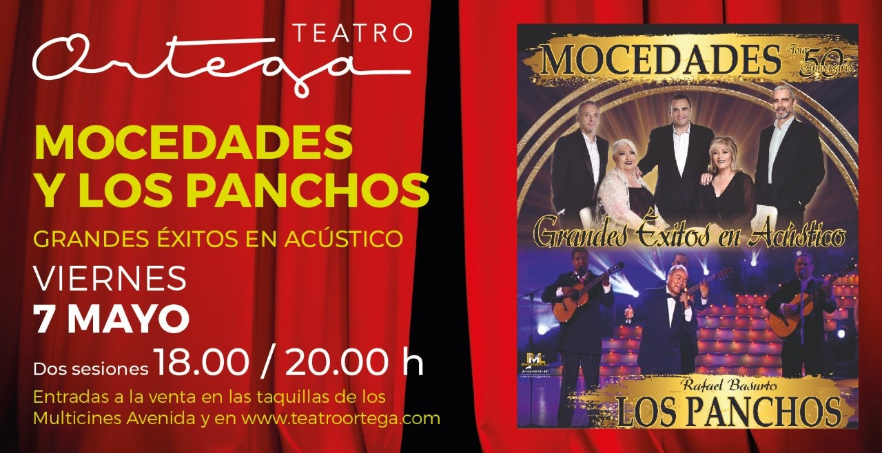 La música de Mocedades y Los Panchos envolverá este viernes el Teatro Ortega La música de Mocedades y Los Panchos envolverá este viernes el Teatro Ortega
