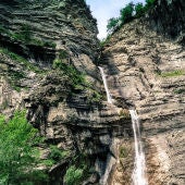 Cascada de Sorrosal en Huesca