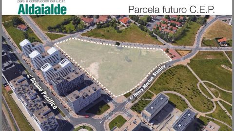 Parcela colegio Aldaialde Vitoria