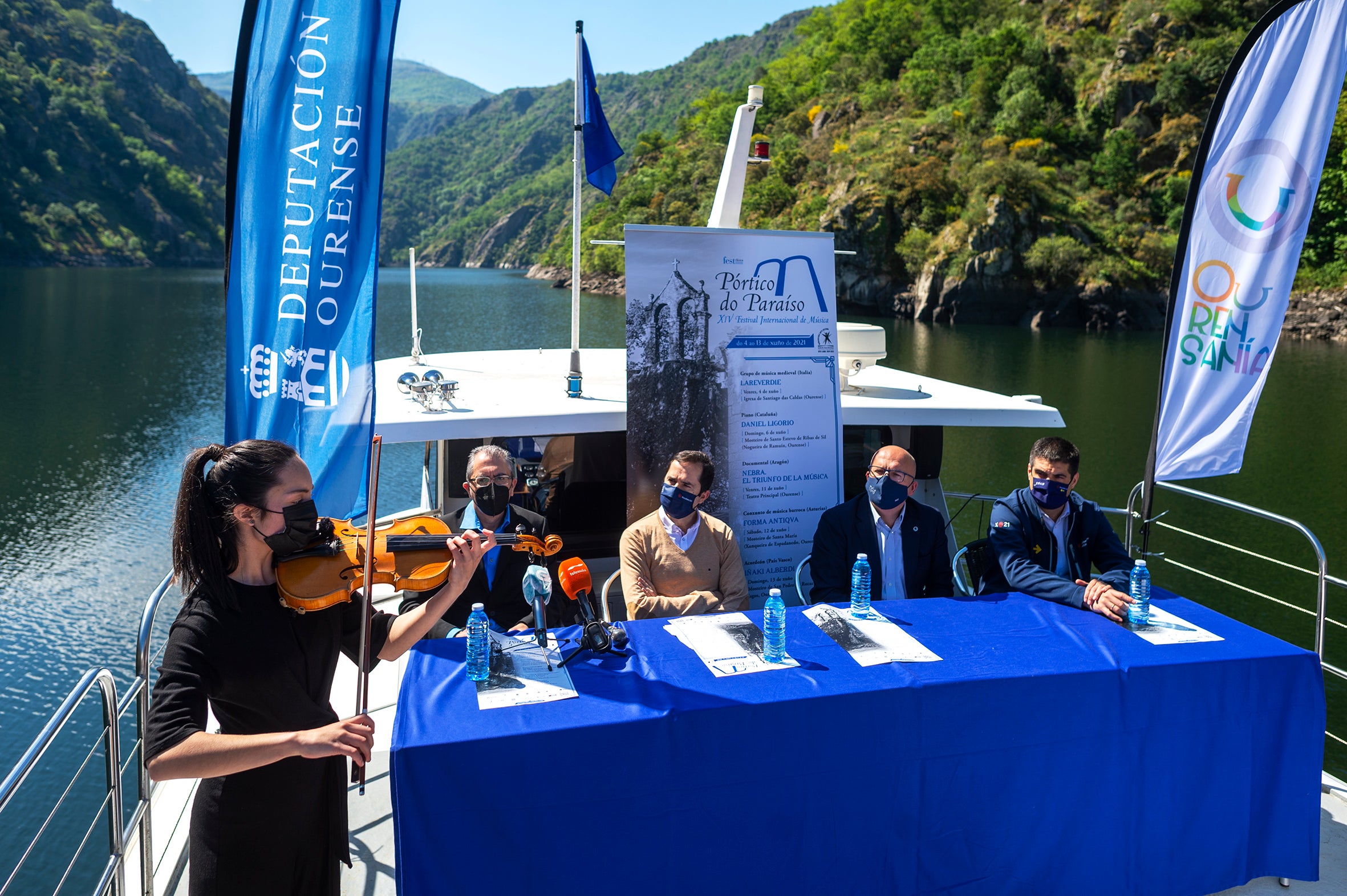 A Ribeira Sacra, escenario principal do XIV Festival Internacional de Música Pórtico do Paraíso A Ribeira Sacra, escenario principal do XIV Festival Internacional de Música Pórtico do Paraíso