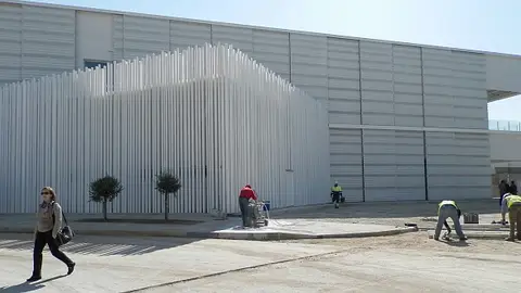 Las actuaciones, que podrían comenzar a llevarse a cabo a partir del mes de julio para finalizarlas en noviembre pabellon blanco