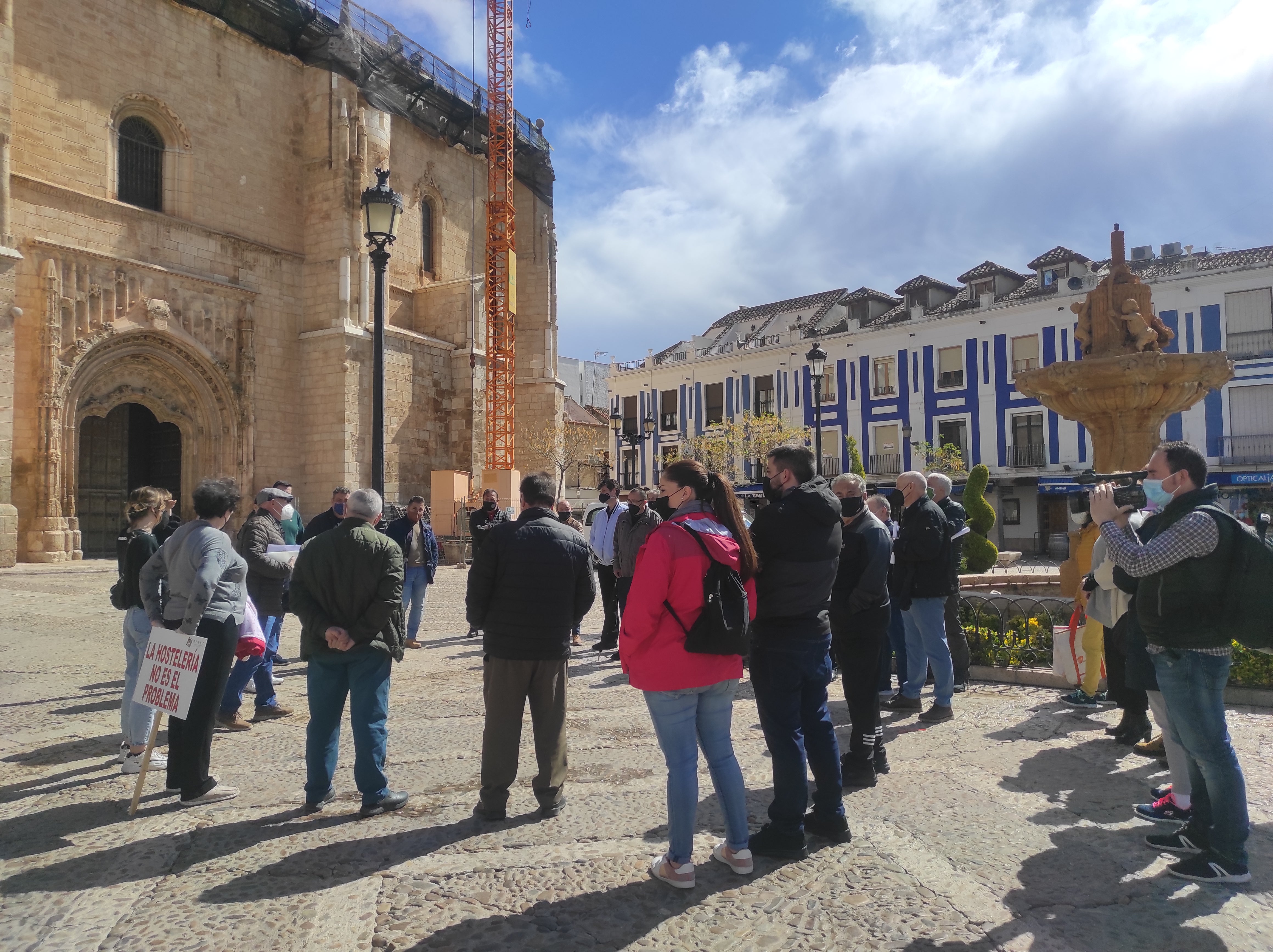 La hostelería de Valdepeñas convoca una manifestación. La hostelería de Valdepeñas convoca una manifestación.