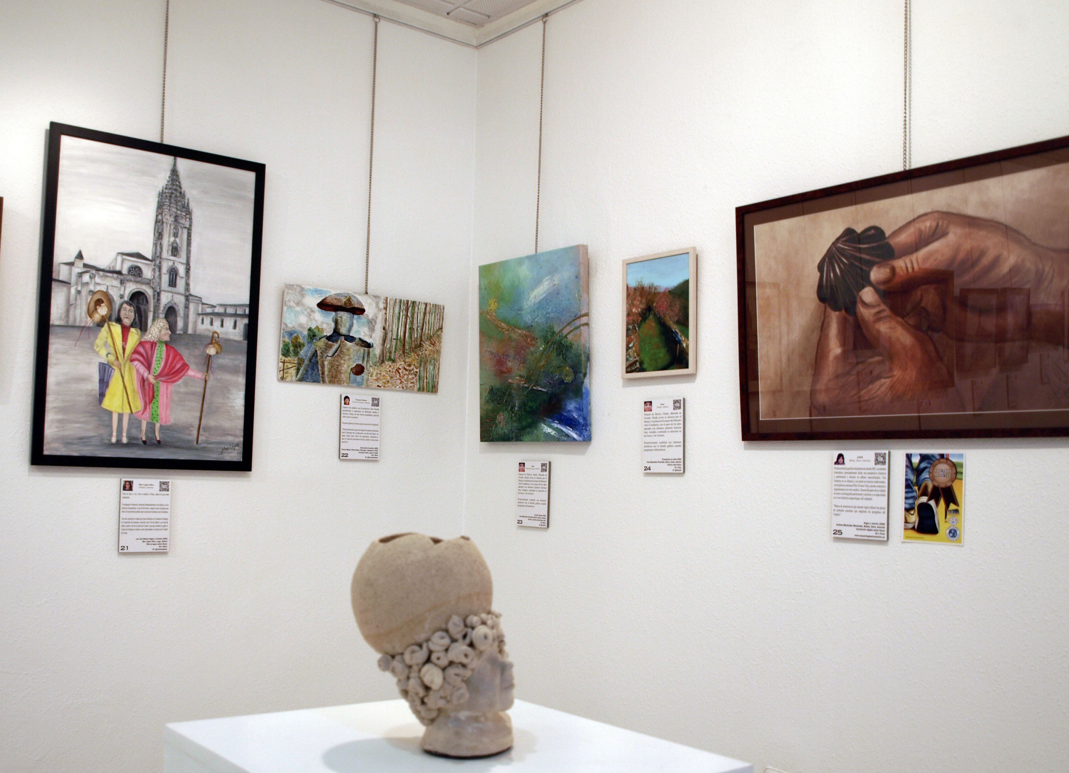 Exposición colectiva de arte sobre el Camino de Santiago Exposición colectiva de arte sobre el Camino de Santiago