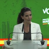 Rocío Monasterio anuncia que facilitará el Gobierno de Isabel Díaz Ayuso en Madrid