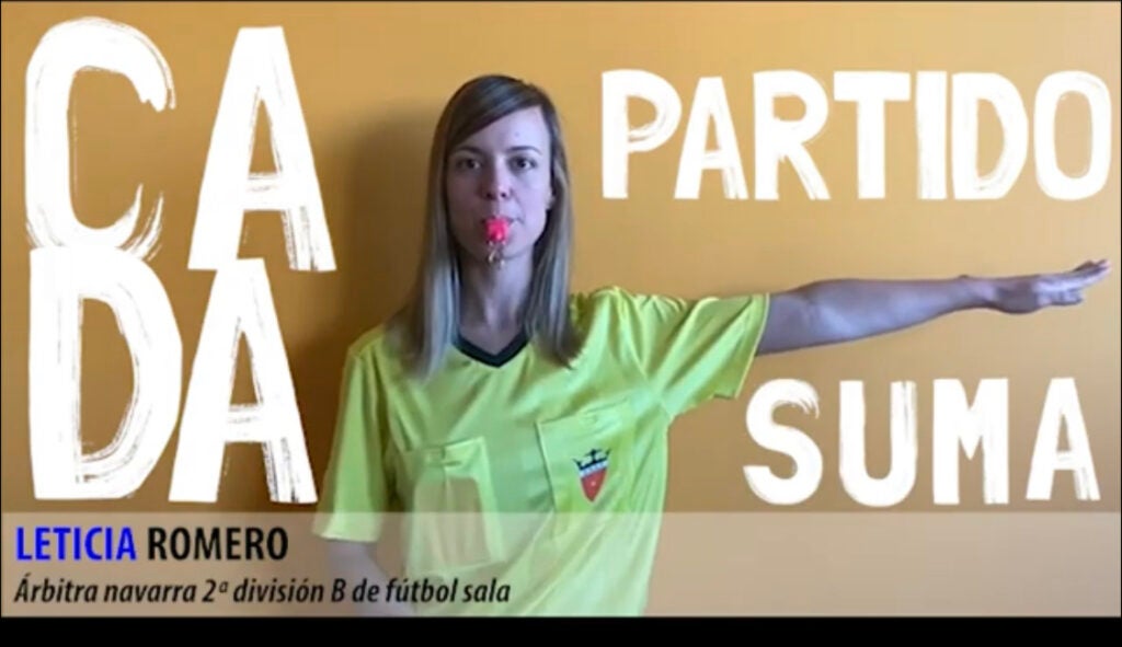 Leticia Romero: "La final de la Copa de la Reina era el momento de demostrar, las árbitras también nos jugábamos todo" Leticia Romero: "La final de la Copa de la Reina era el momento de demostrar, las árbitras también nos jugábamos todo"