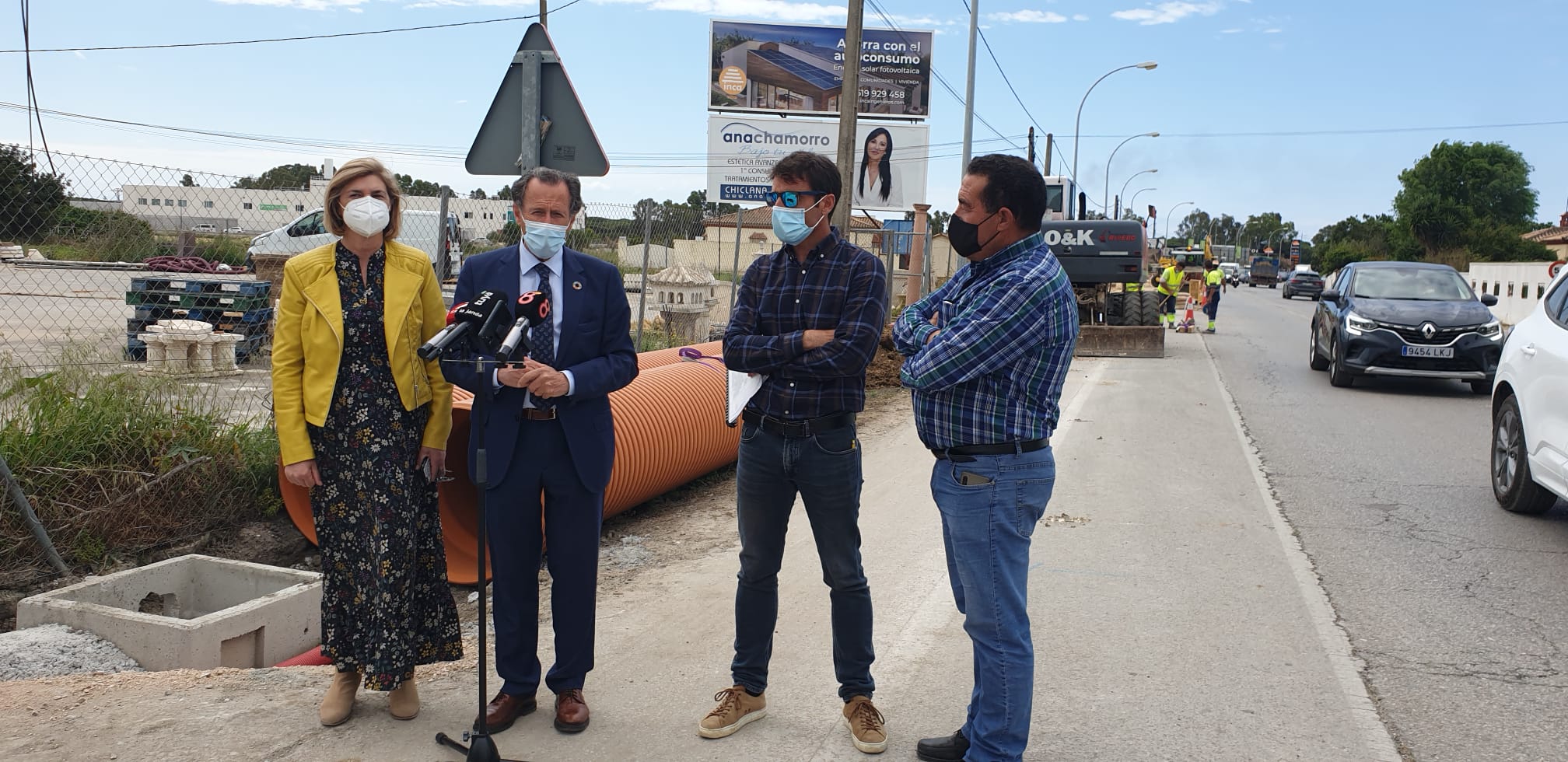 Las obras de urbanización del Molino Viejo terminarán a final de mayo Las obras de urbanización del Molino Viejo terminarán a final de mayo