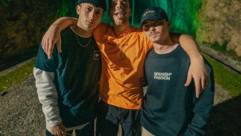 Seni520 y su 'crew' en una foto de archivo