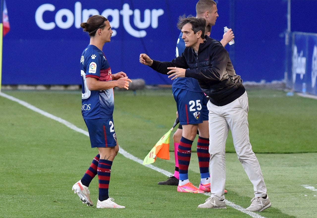 Pacheta: "En Huesca estoy más feliz que la leche" Pacheta: "En Huesca estoy más feliz que la leche"