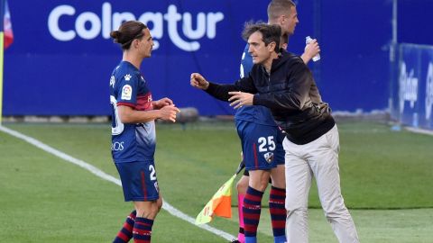 Pacheta, entrenador de la SD Huesca