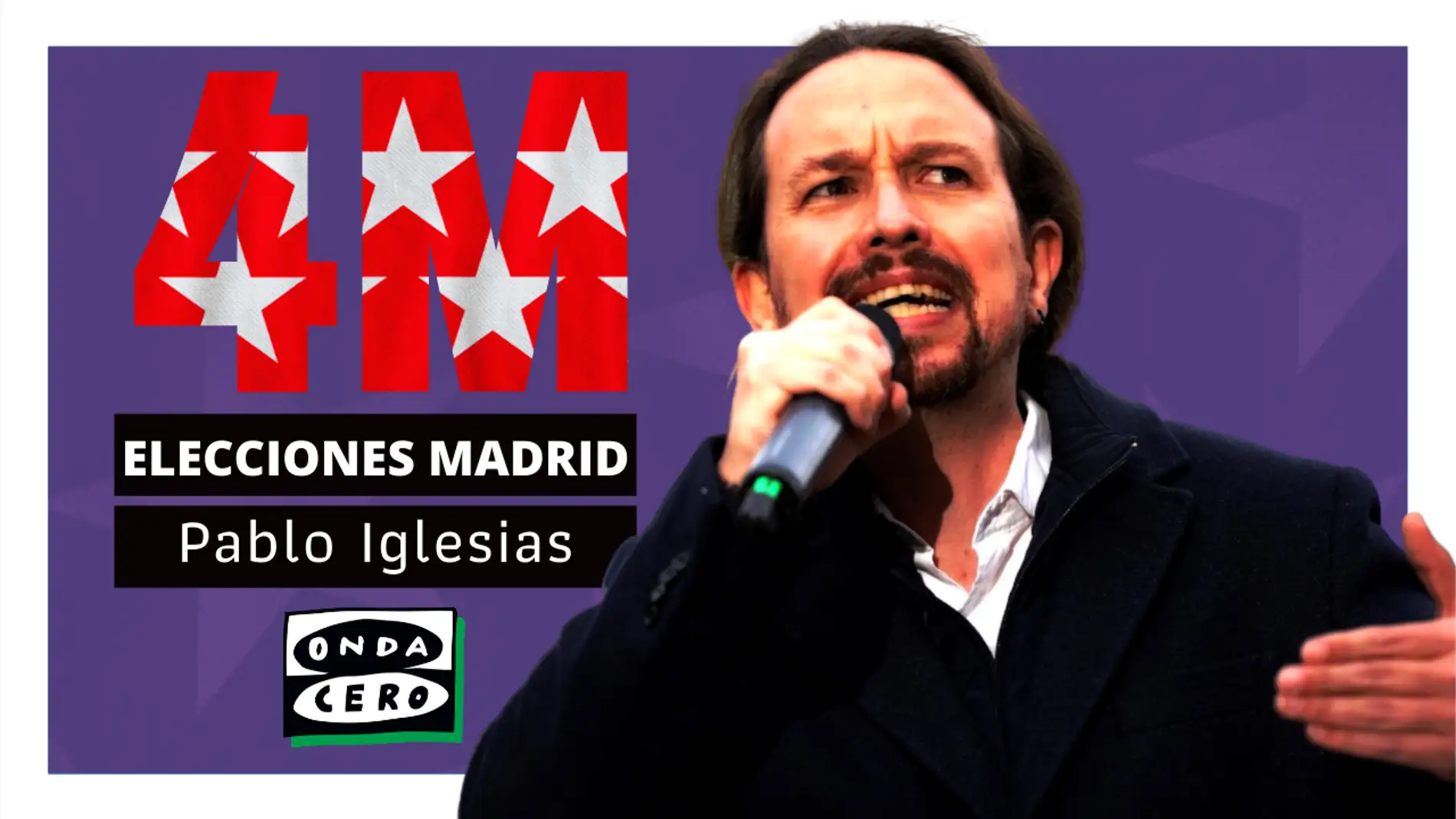 Así es Pablo Iglesias, candidato de Unidas Podemos en las elecciones madrileñas