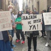 Instantes de la manifestación Instantes de la manifestación