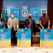 Presentación del festival en el Ayuntamiento de Rota Presentación del festival en el Ayuntamiento de Rota
